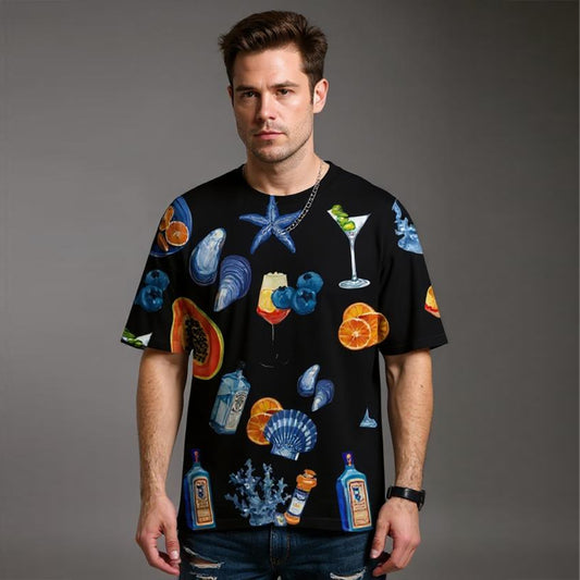 Summer Fun Unisex AOP Oversized Tee