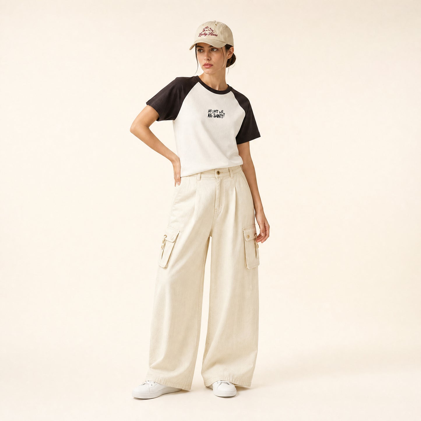 Unisex Oversized Raglan