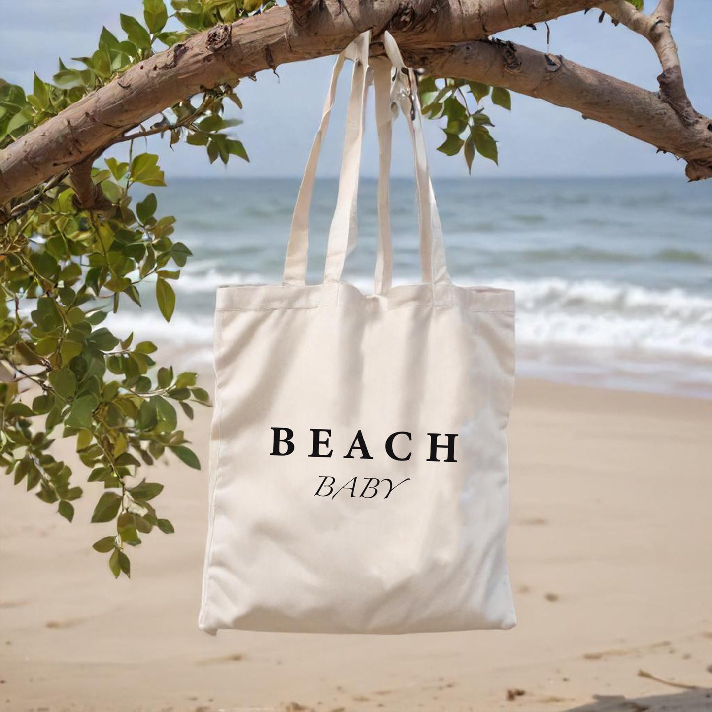 'Beach Baby' Tote Bag