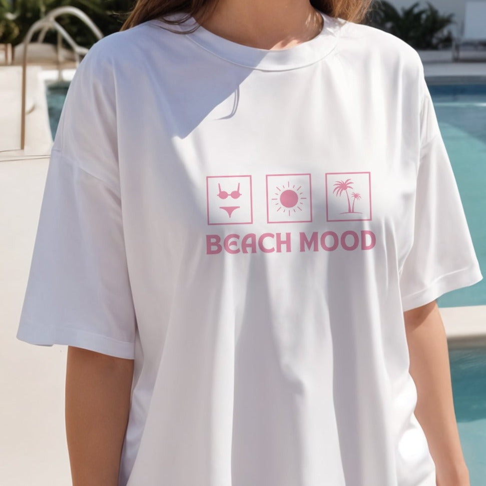 'Beach Mood' Oversized T-shirt