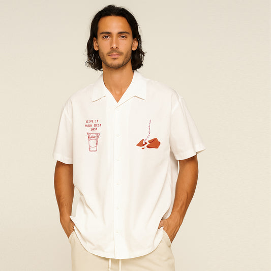 'Best Shot' Unisex Oversized Shirt