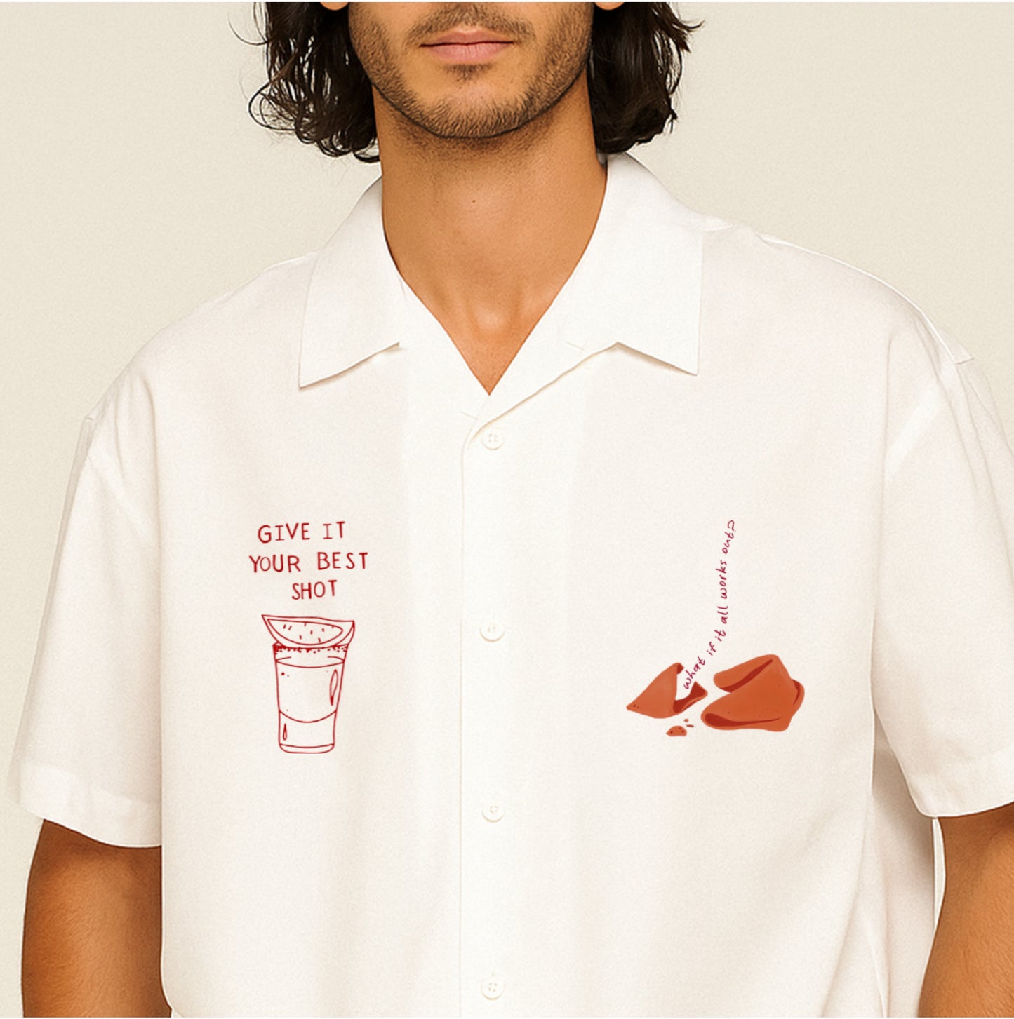 'Best Shot' Unisex Oversized Shirt