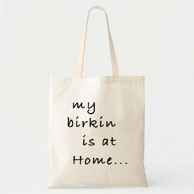 The birkin print Tote-bag