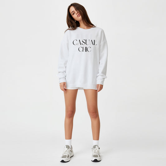 'Casual Chic' Oversized Sweatshirt