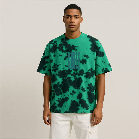 'Chill' Unisex Tie Dye Oversized T-Shirt