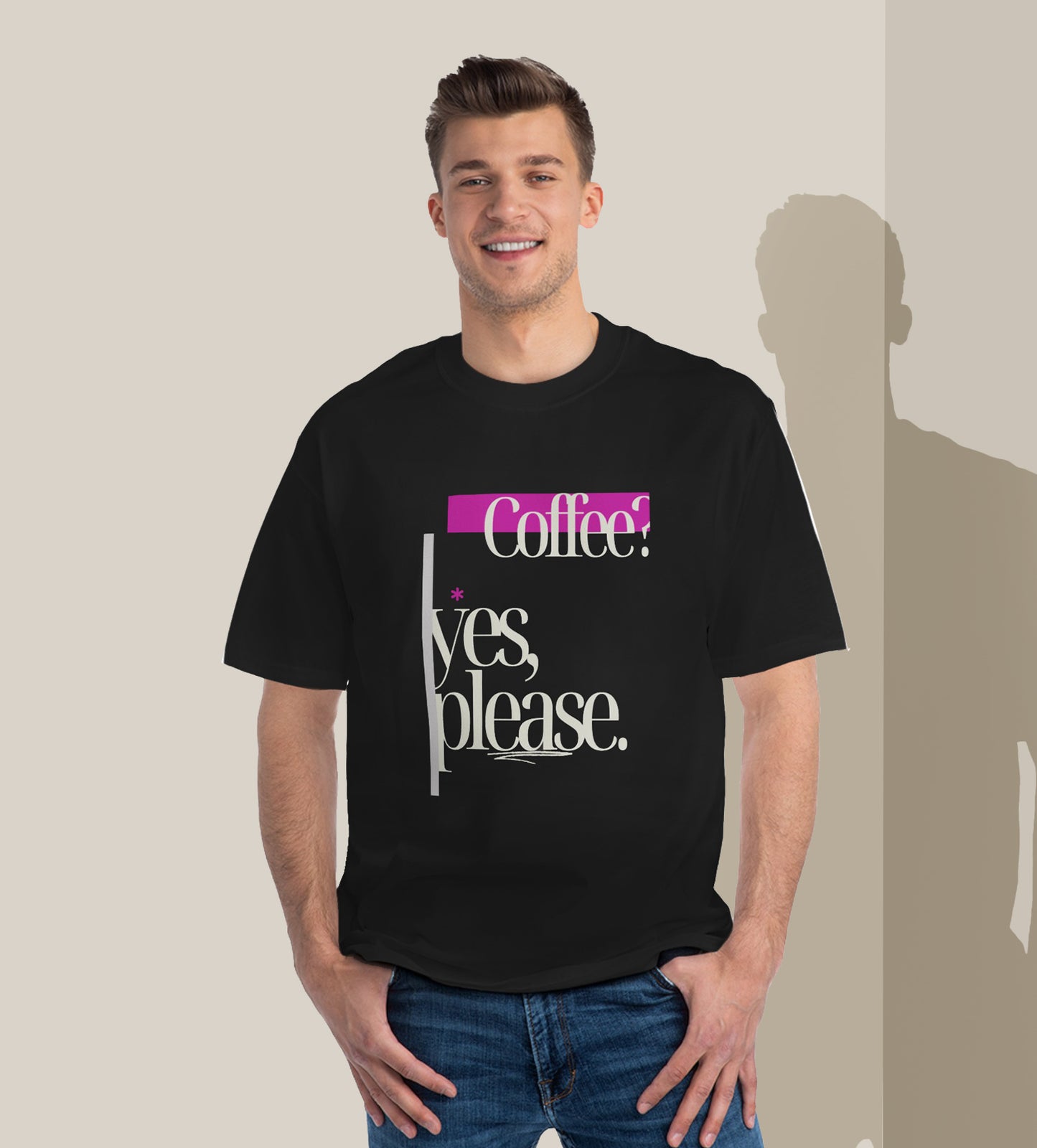 Caffeine Lovers Oversized T-Shirt