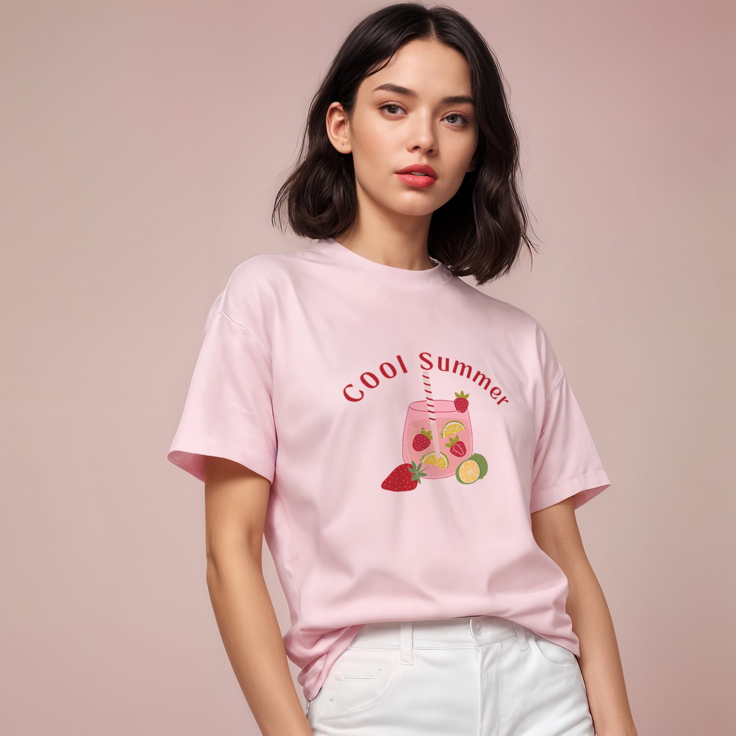 'Cool Summer' Oversized Unisex T-shirt