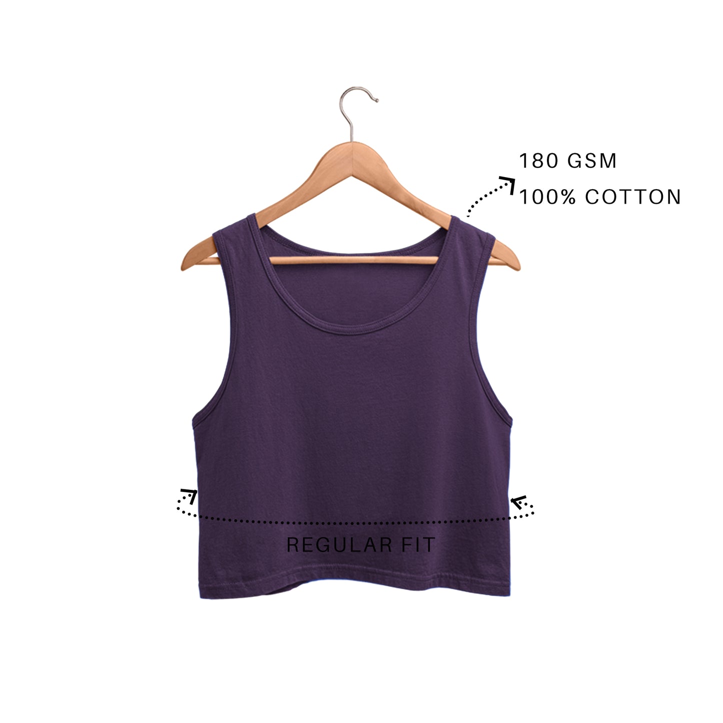 'Mob Wife Era' Crop Tank Top