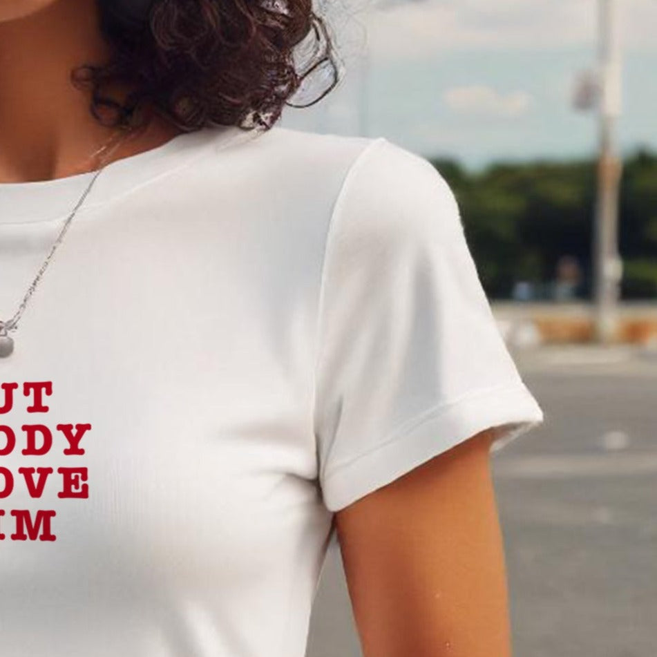 'But daddy I love him' Crop Top