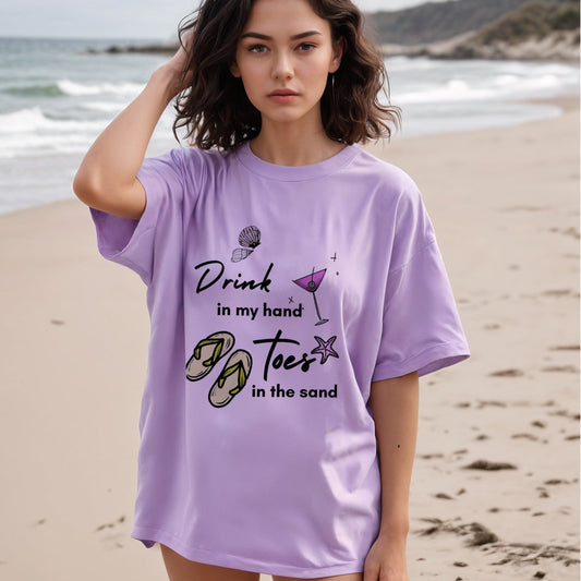 'Drink in my hand' Travellers Edit Summer T-Shirt