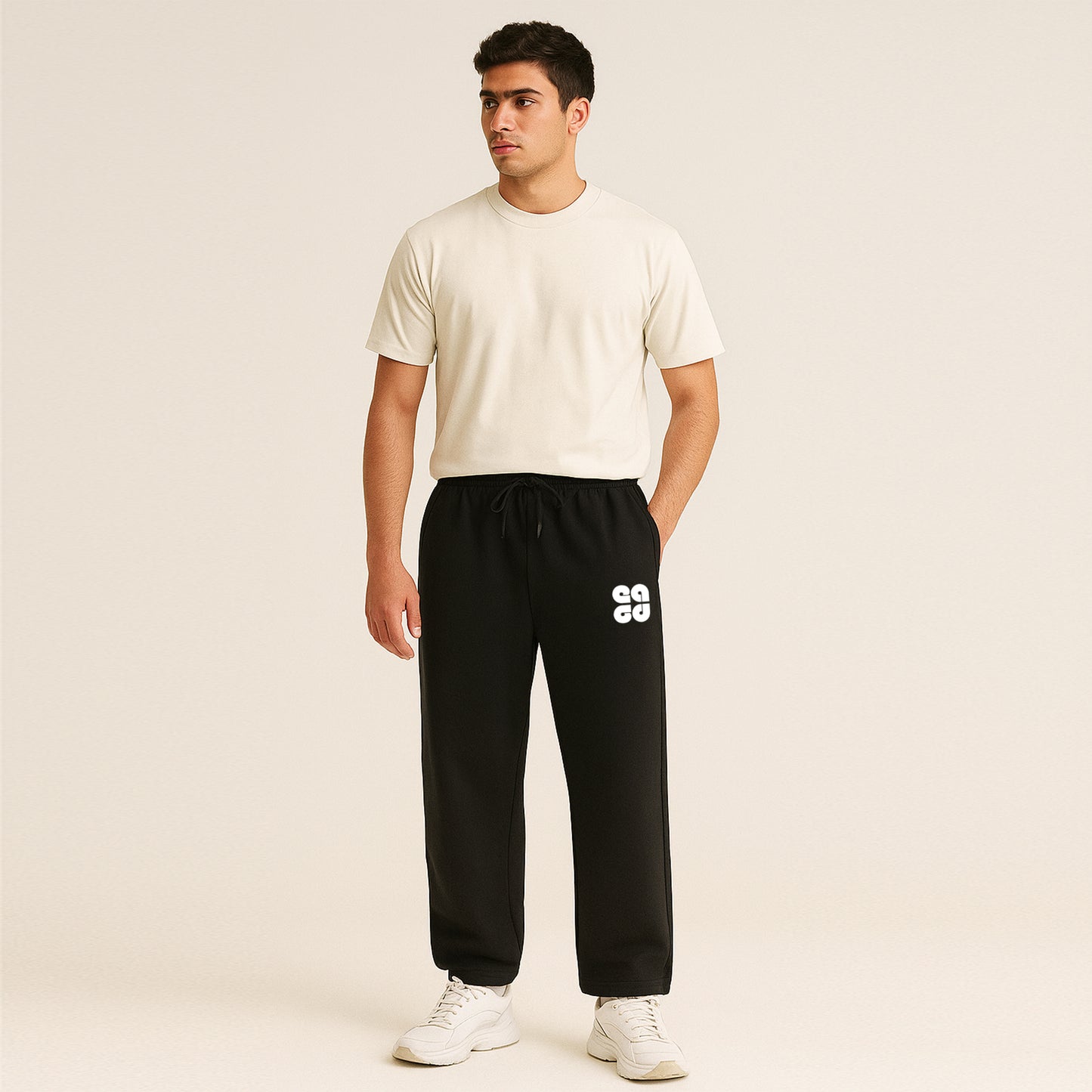 Everapparel Logo print Unisex Sweatpants
