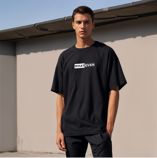 'Whatever' Oversized Unisex T-Shirt