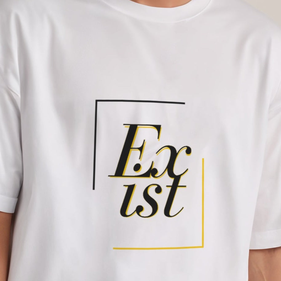 'Exist' Unisex Oversized T-shirt