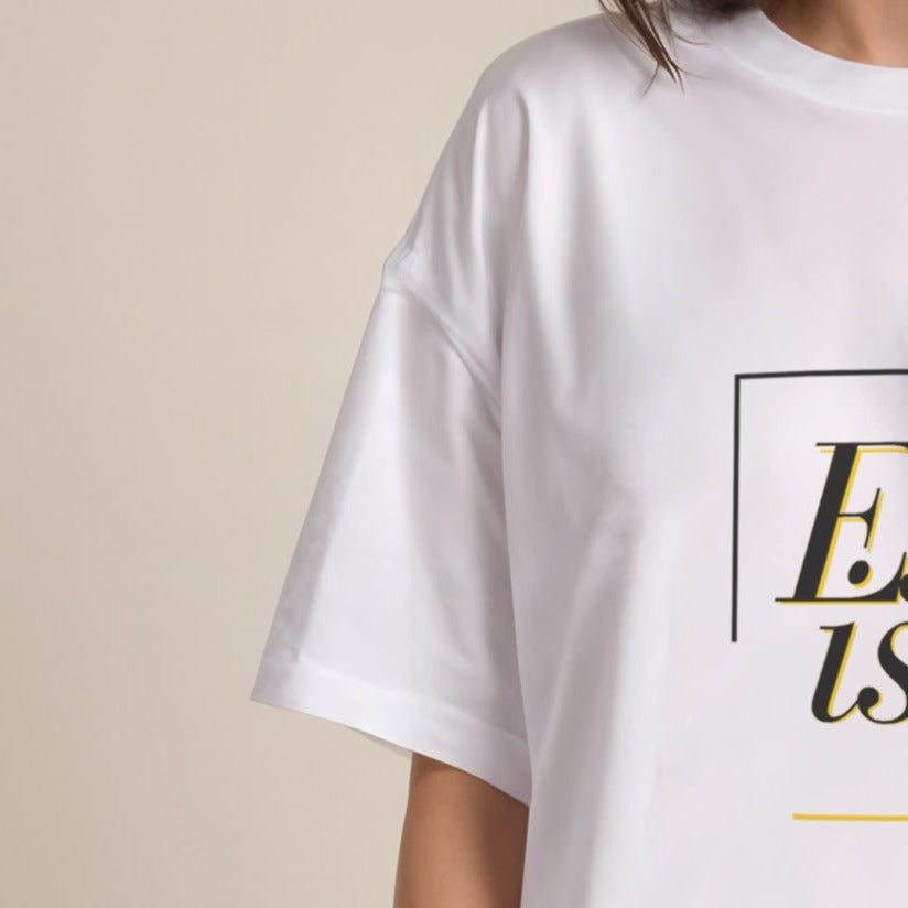 'Exist' Unisex Oversized T-shirt