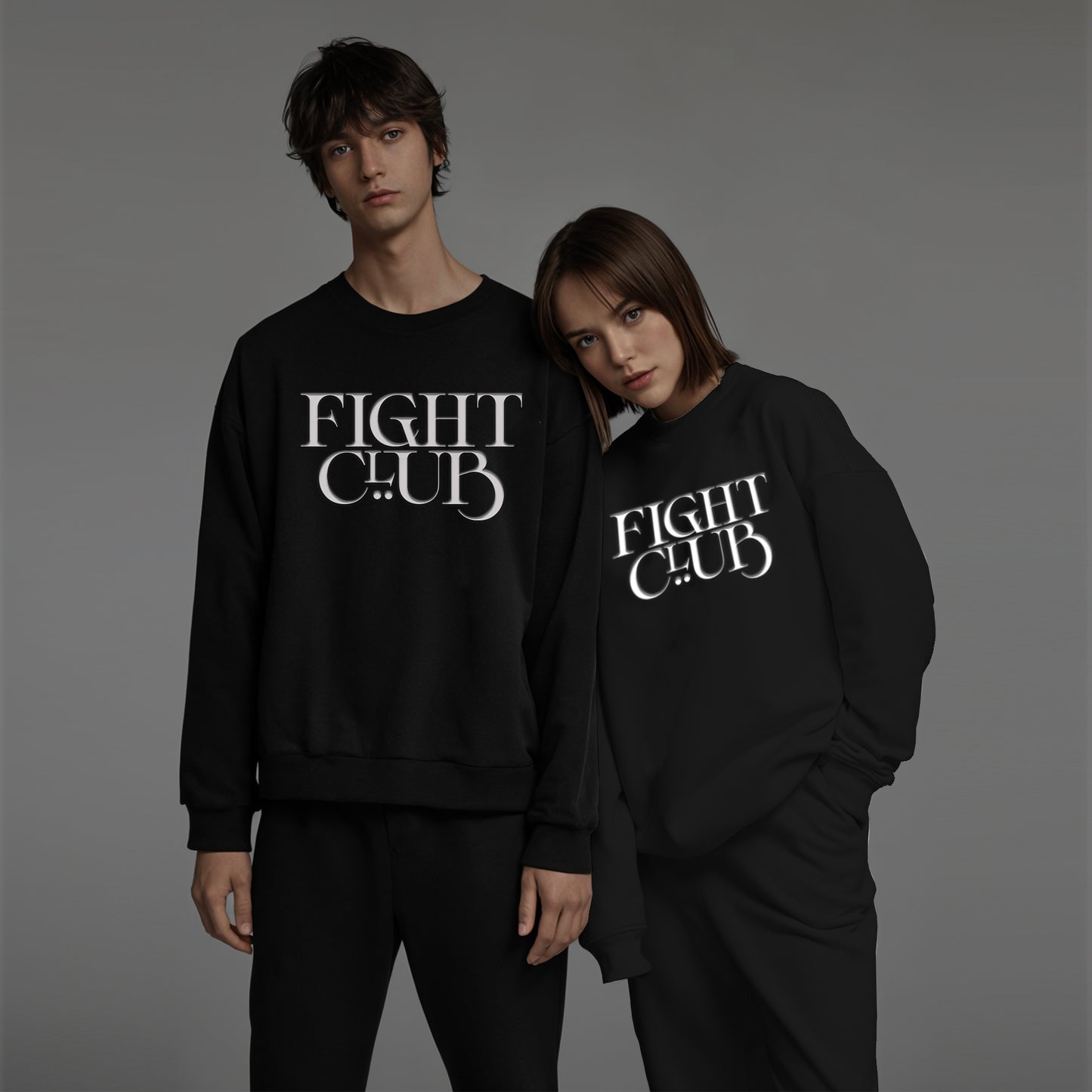 'Fight Club' Oversized Unisex Sweatshirt