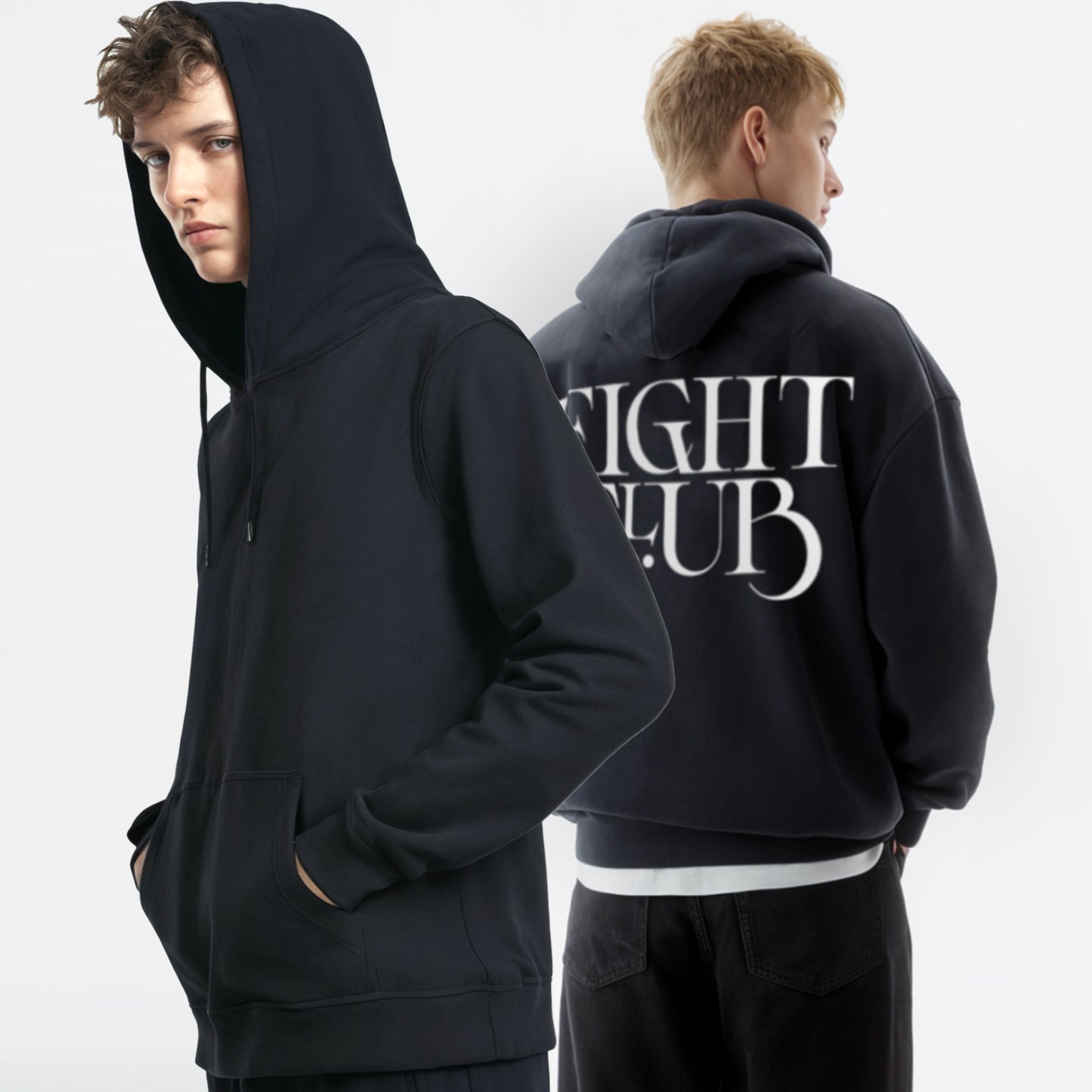 'Fight Club' Oversized Unisex Hoodie