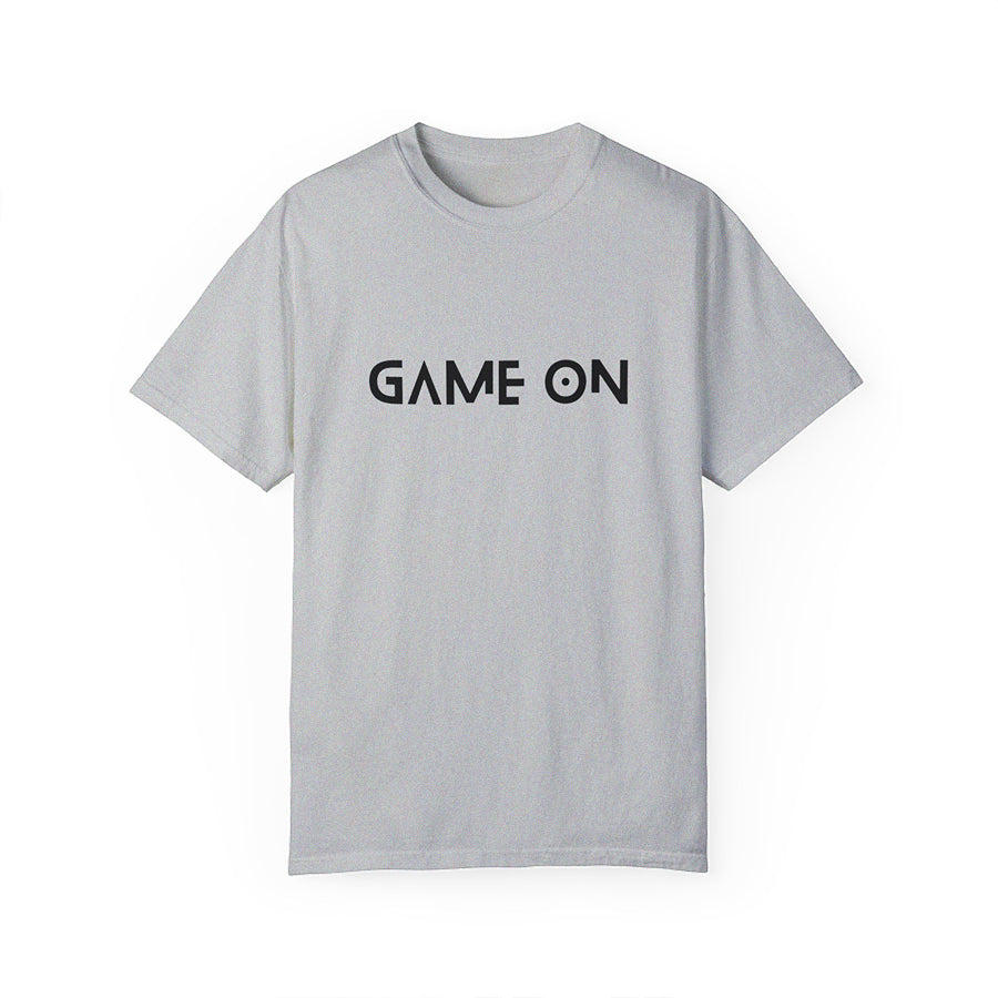 'Game On' puff print Oversized Unisex T-Shirt