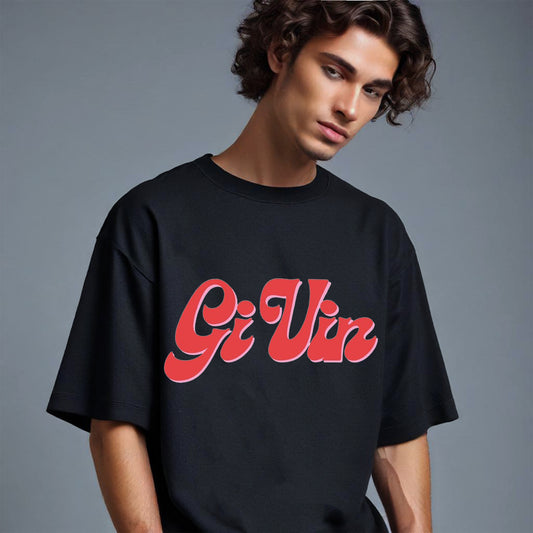 GenZ 'Givin' Oversized Unisex Terry Cotton T-Shirt