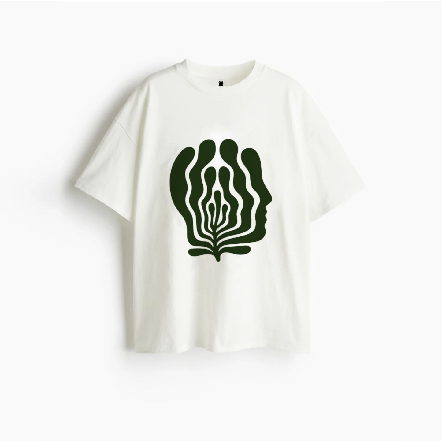 Abstract art print Unisex Oversized T-Shirt