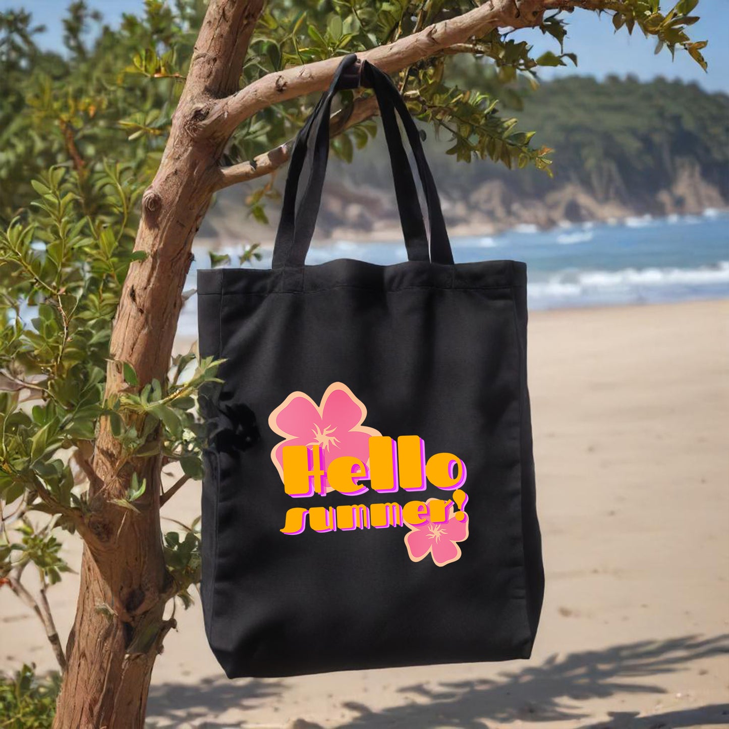 'Hello Summer' Tote Bag