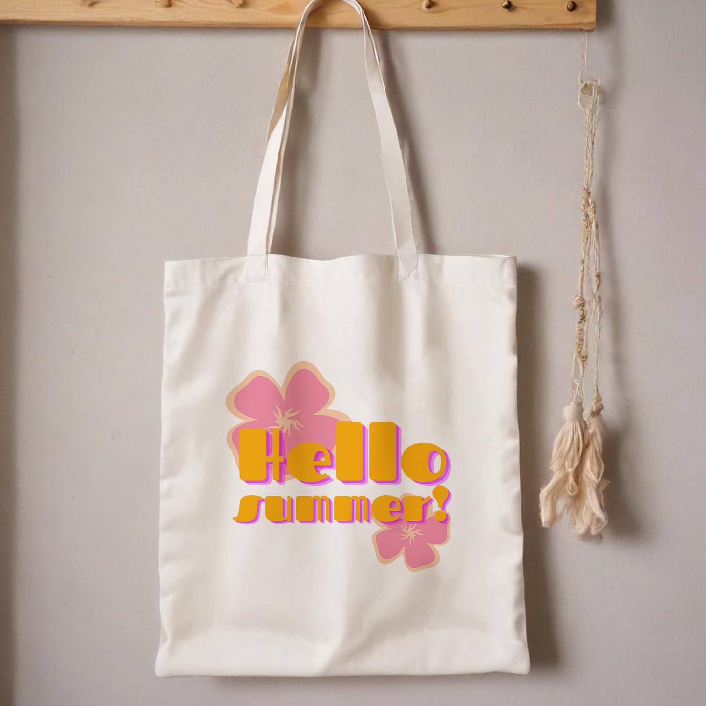 'Hello Summer' Tote Bag