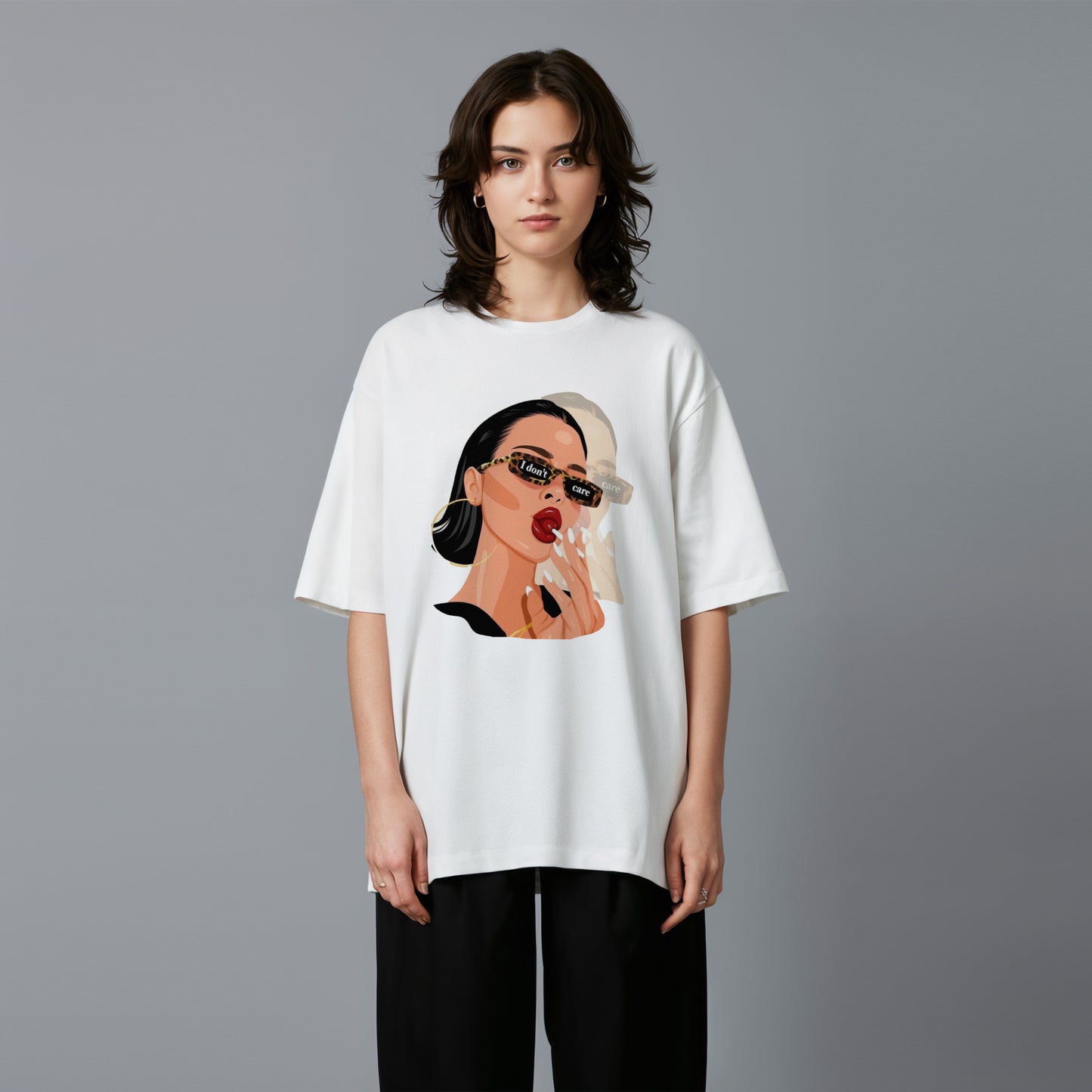 Graphic print Oversized T-Shirt