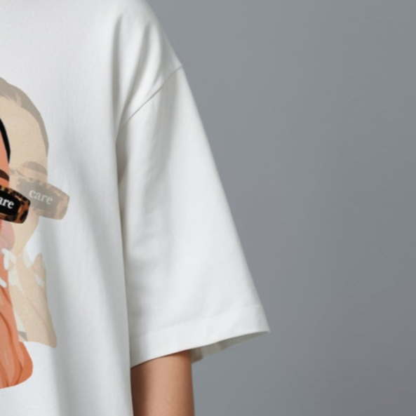 Graphic print Oversized T-Shirt