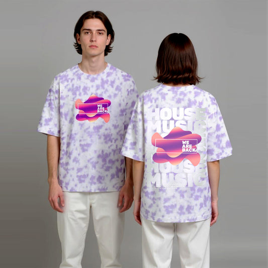 Unisex Tie Dye Oversized T-Shirt