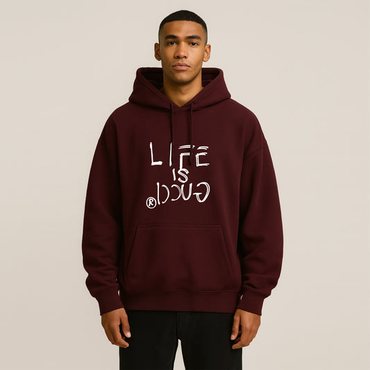 'Life is Gucci' Unisex Oversized Hoodie