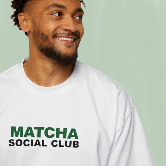 'Macha Social Club' Terry Cotton Oversized T-Shirt