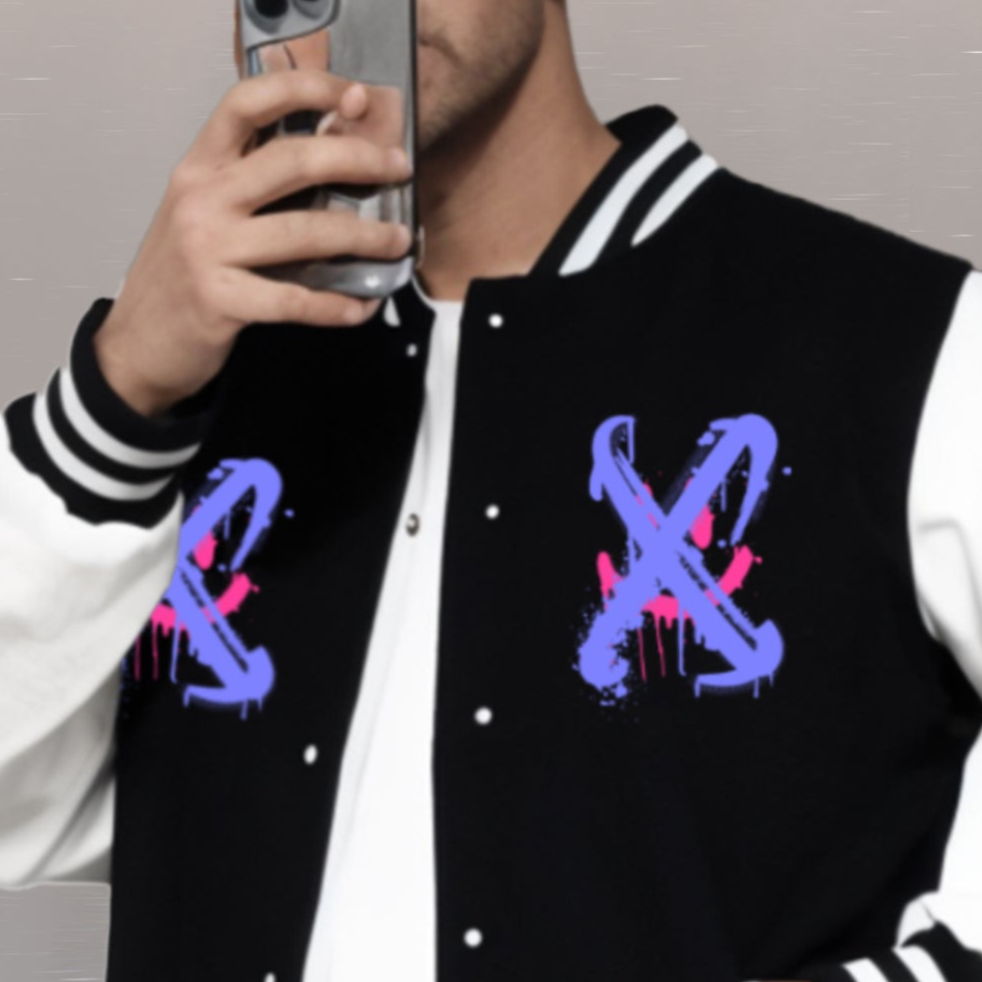 'Never Stop Dreaming' Unisex Varsity Jacket