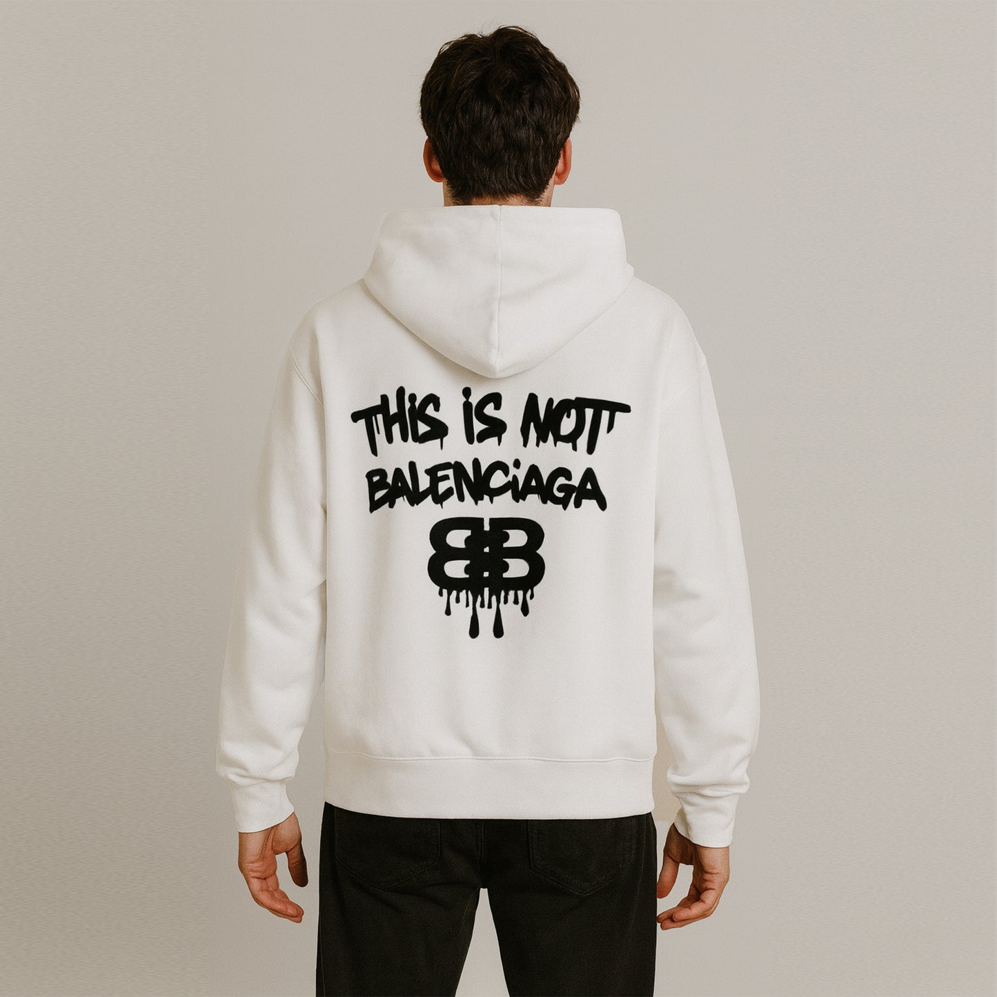 'This is not Balenciaga' Unisex Zip Hoodie