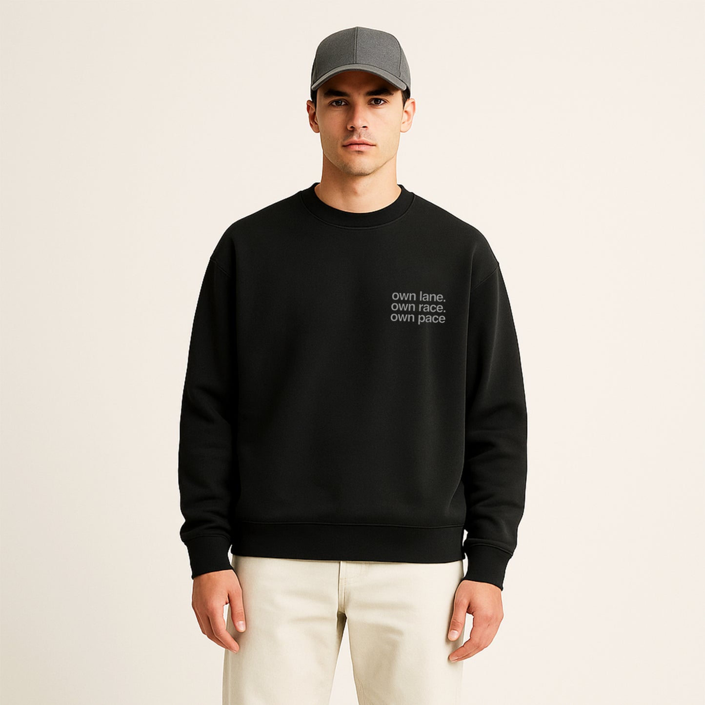 'Own Lane' Unisex Oversized Sweatshirt