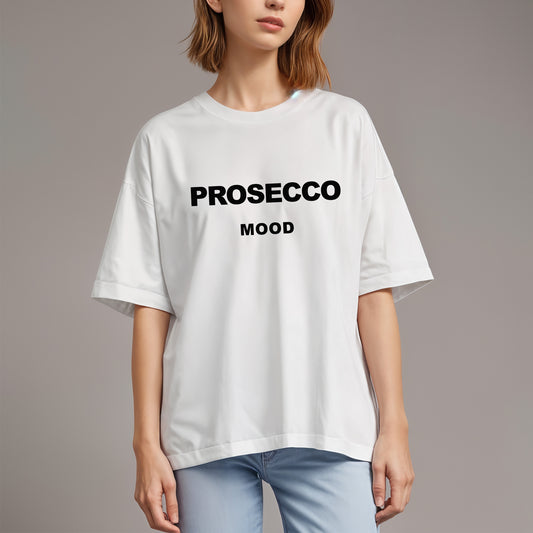 'Prosecco Mood' Oversized T-Shirt