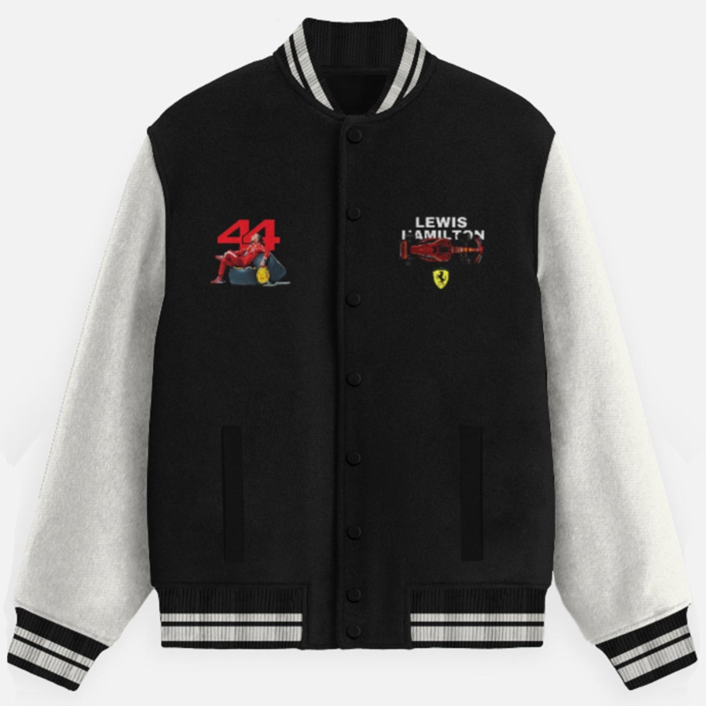'Fast like Ferrari' Unisex Varsity Jacket