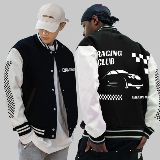 'Racing Club' Unisex Varsity Jacket