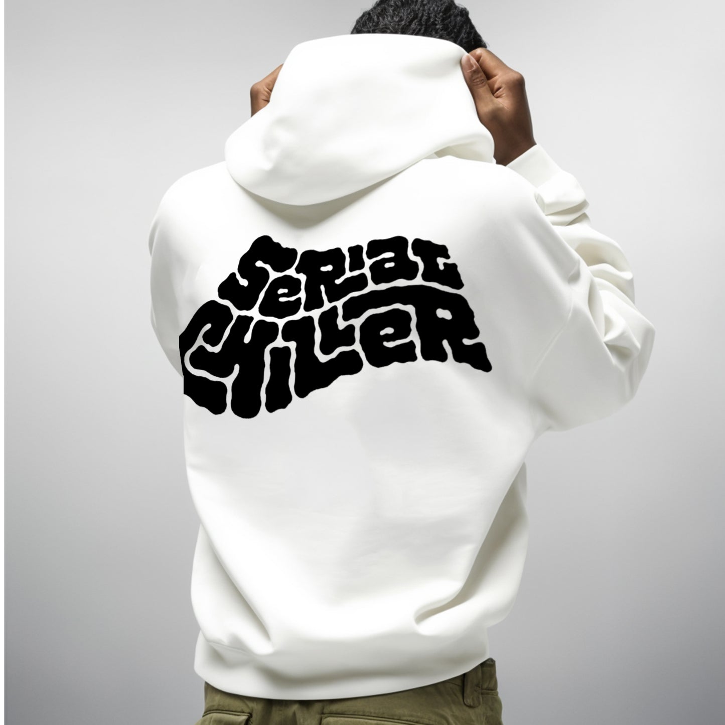 'Serial Chiller' Oversized Unisex Hoodie