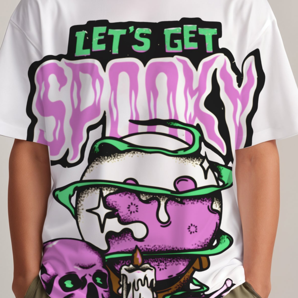 Spooky Graphic oversized T-Shirt