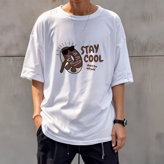 'Stay Cool' Unisex Oversized T-Shirt