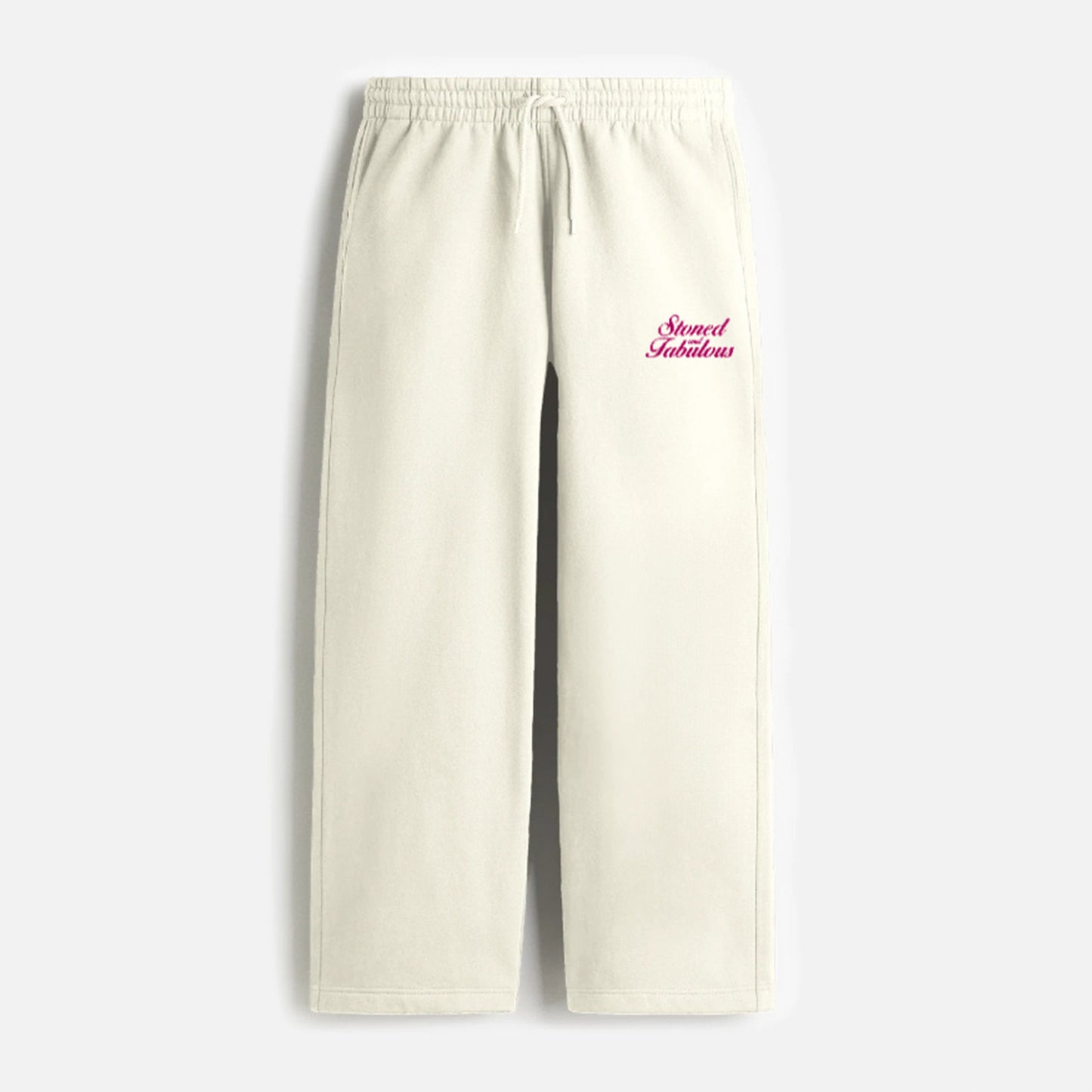 'Stoned and Fabulous' Pocket Print Unisex Sweatpants