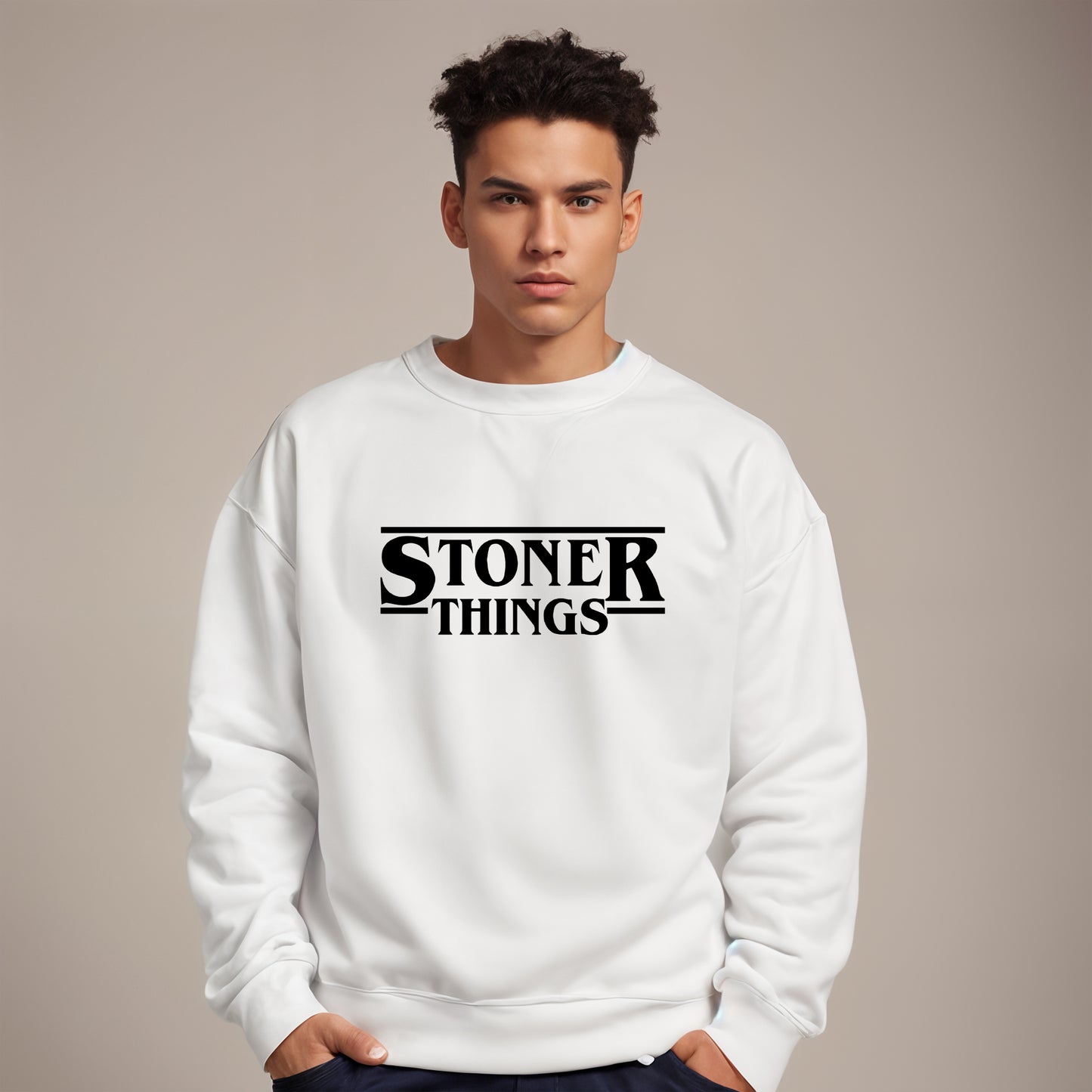 'Stoner Things' Oversized Sweatshirt