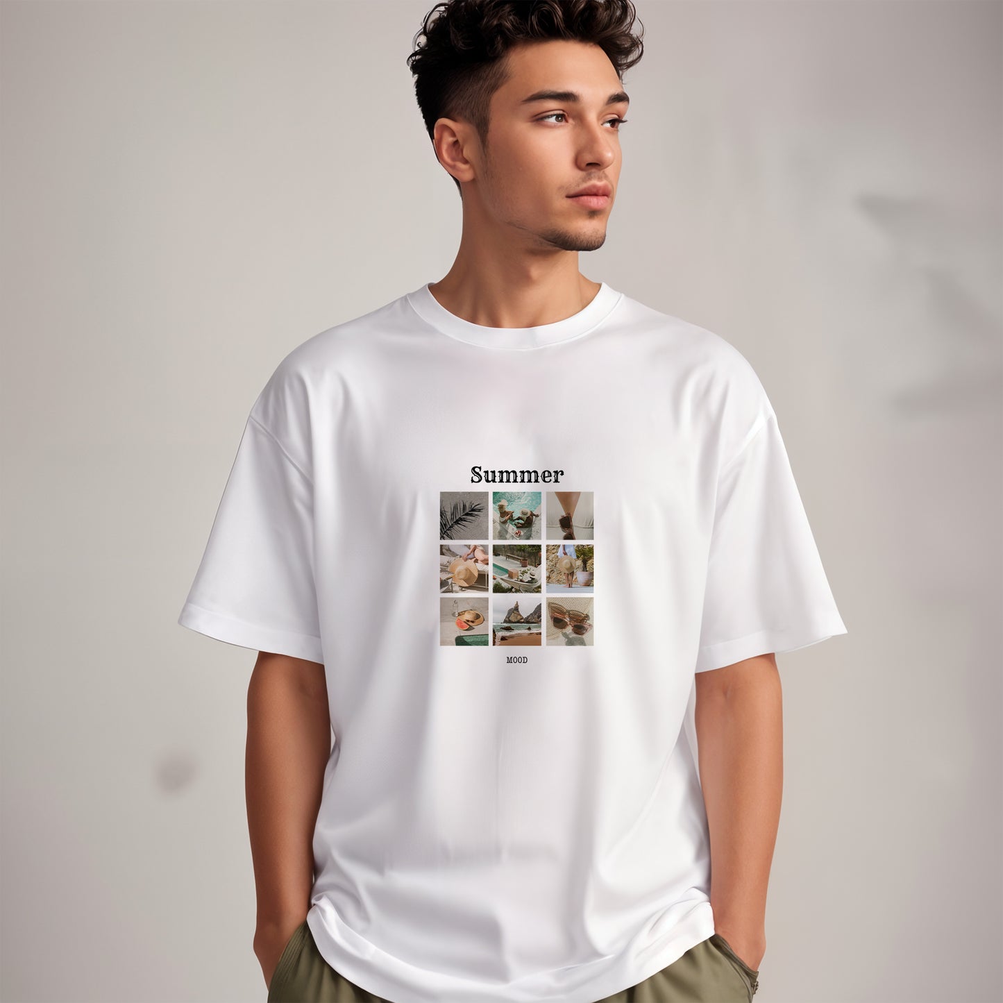 'Summer Mood' Oversized T-Shirt