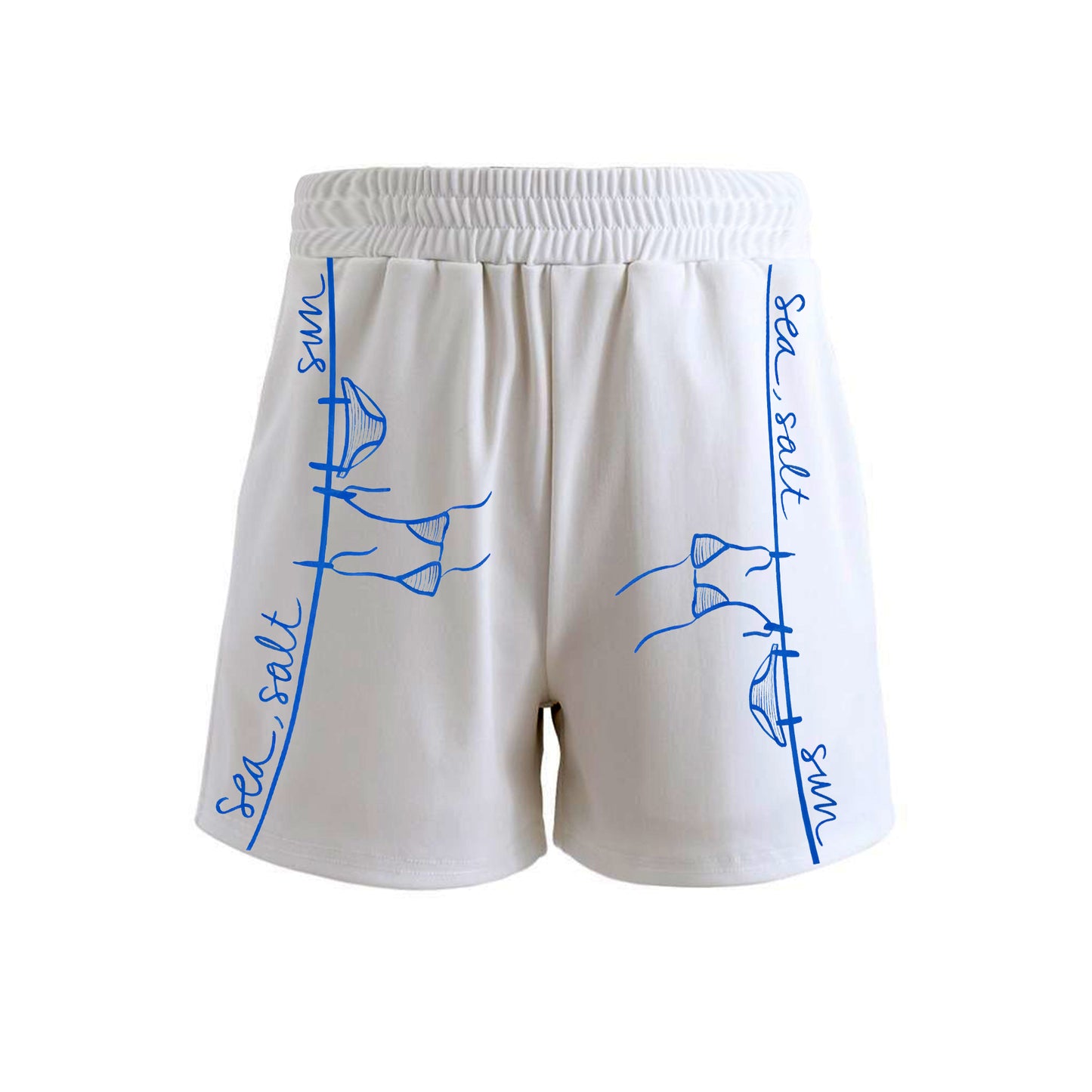 'Sea, Salt, Sun' All Over Print Unisex Shorts
