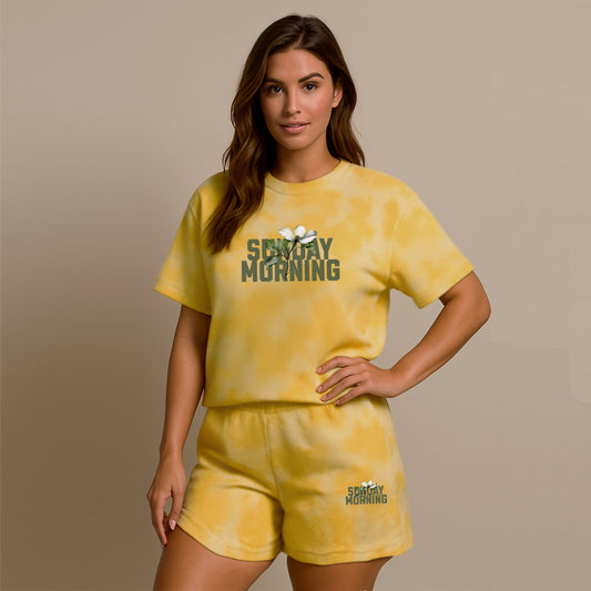 'Sunday Morning' Unisex Tie Dye Co-ord Set