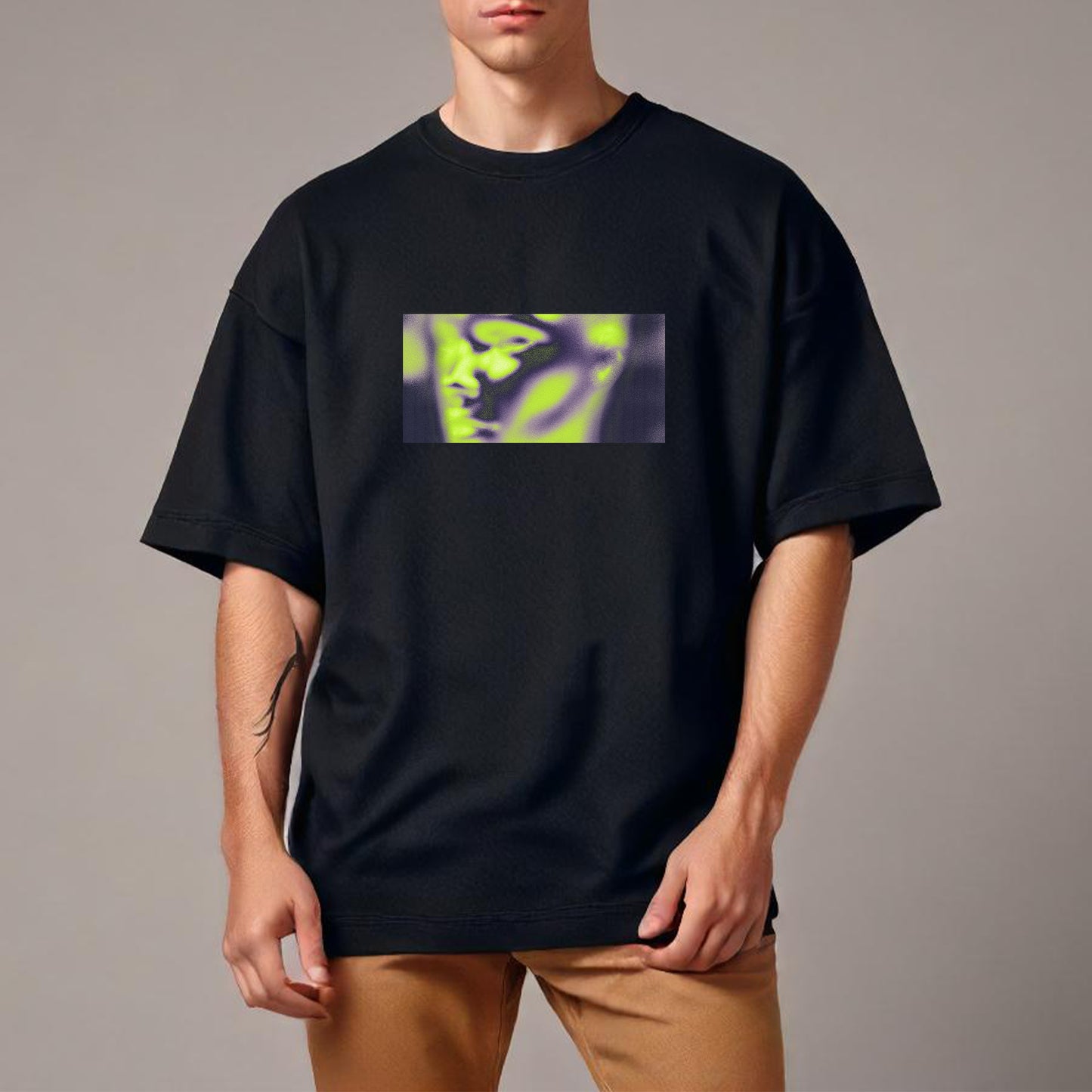 Baggy Unisex Techno T-Shirt