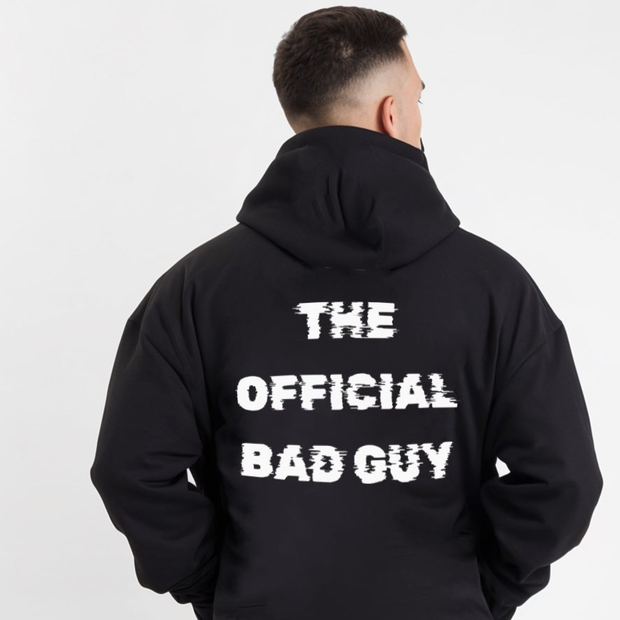 'The Official Bad Guy' Oversized Hoodie