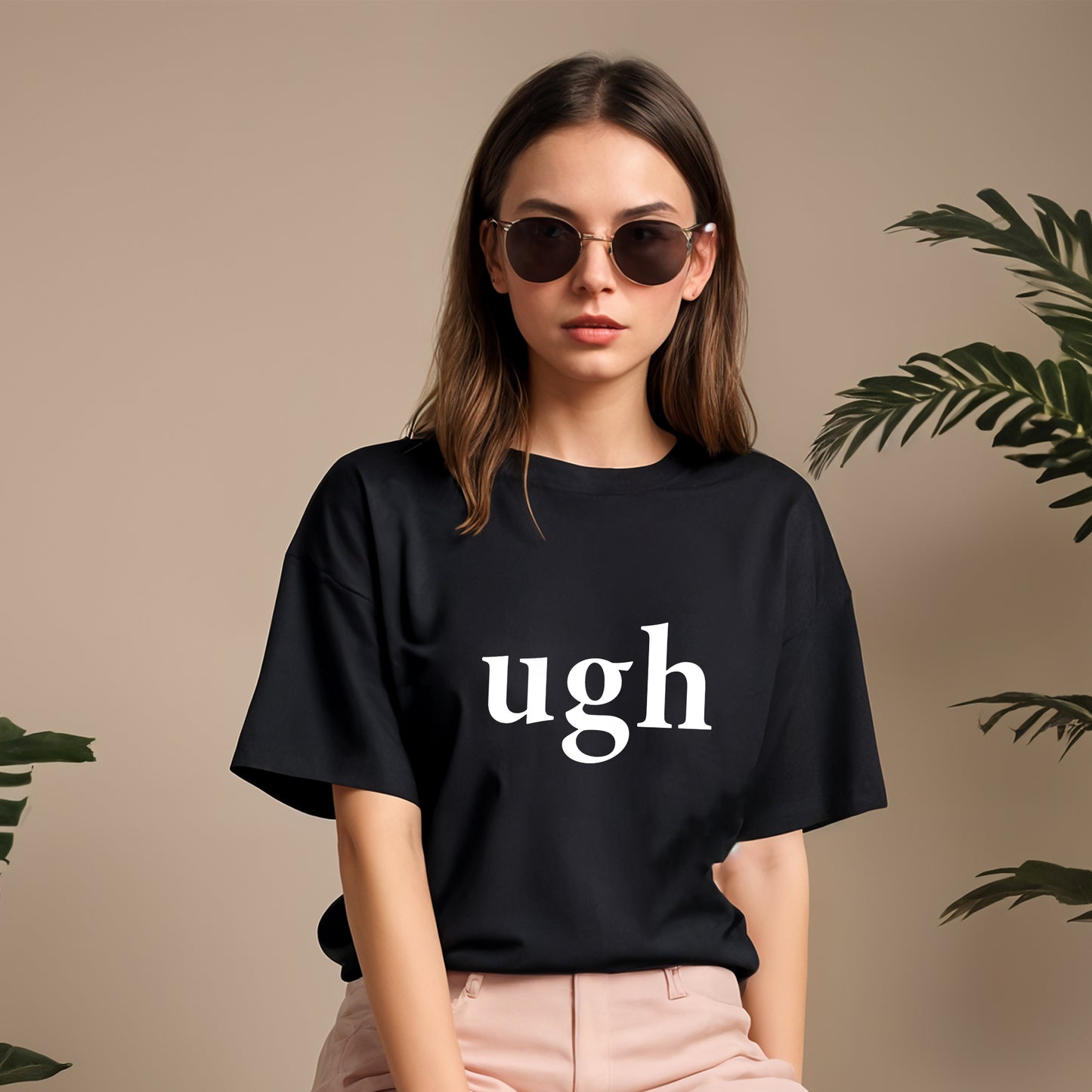 'Ugh' Oversized Unisex T-Shirt