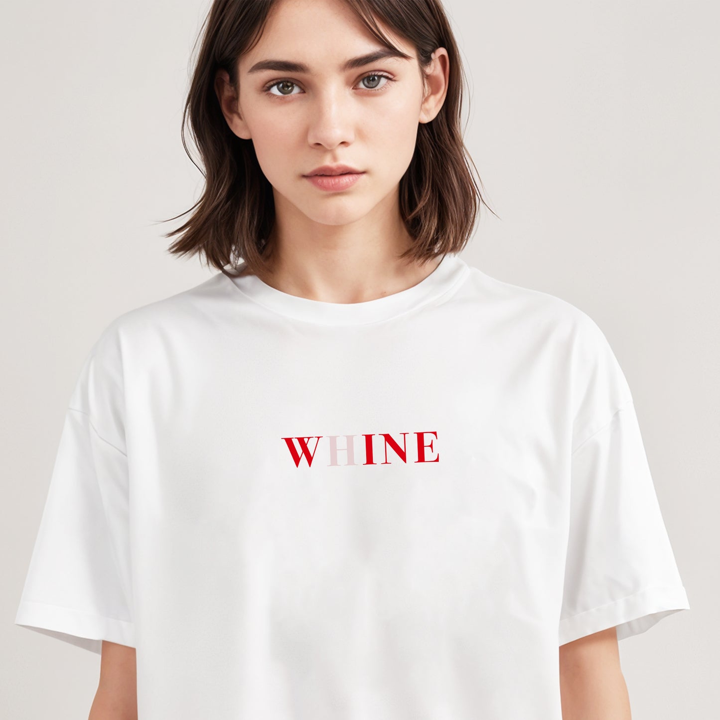 'Whine' Unisex Oversized T-Shirt