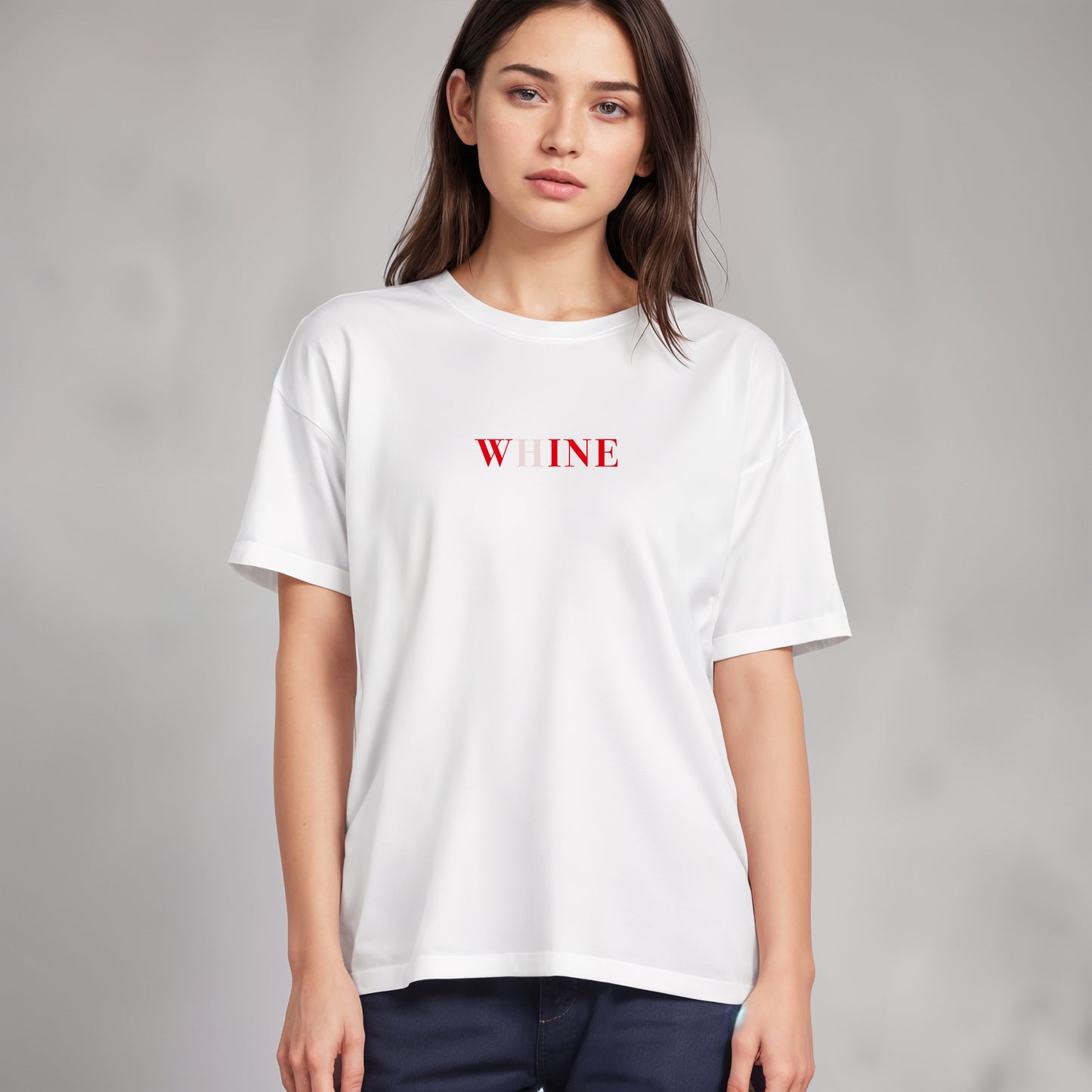 'Whine' Unisex Oversized T-Shirt