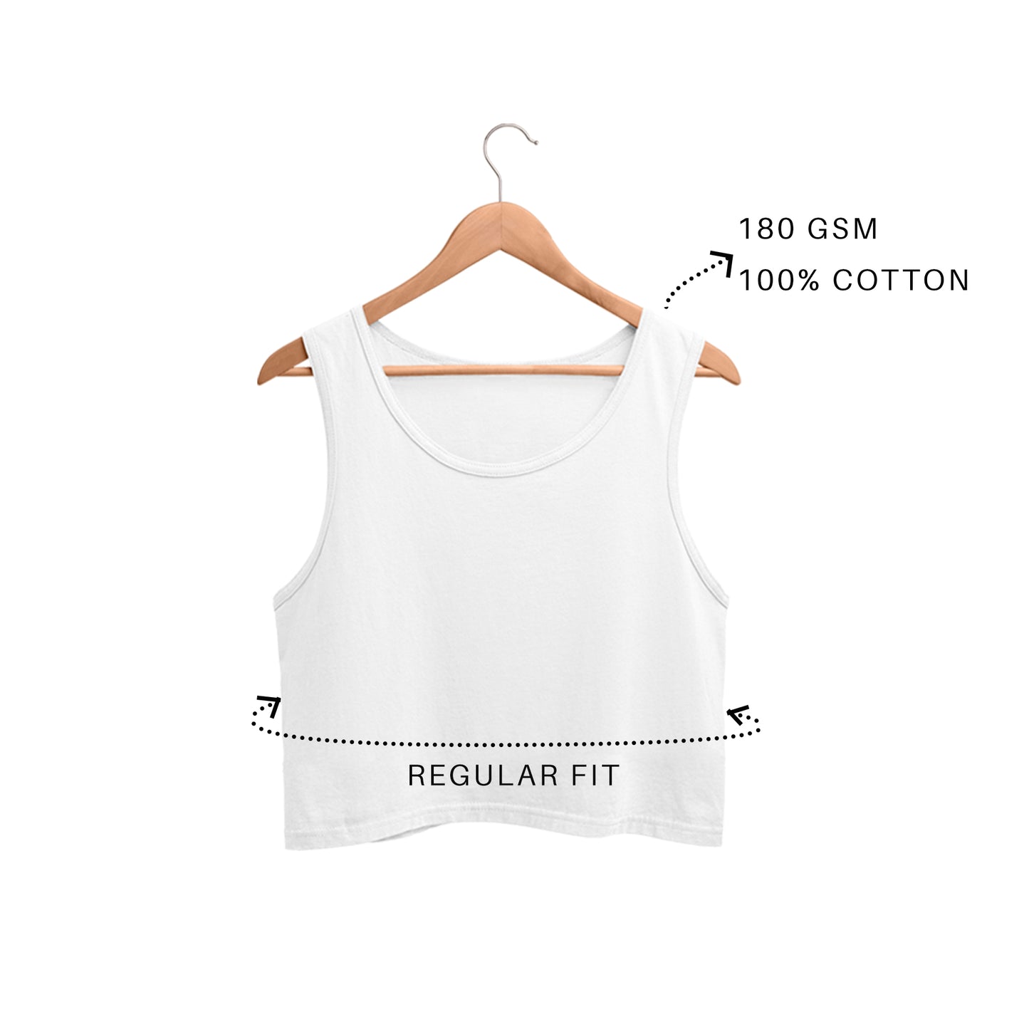 Heart Crop Tank Top